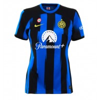Camisa de Futebol Inter Milan Equipamento Principal Mulheres 2023-24 Manga Curta
